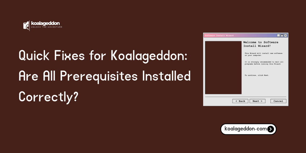Fixes for Koalageddon Are All Prerequisites Installed Correctly