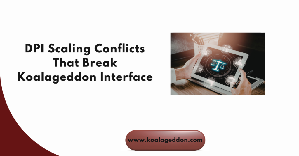 DPI Scaling Conflicts That Break Koalageddon Interface