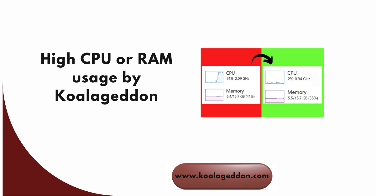 High CPU or RAM usage by Koalageddon