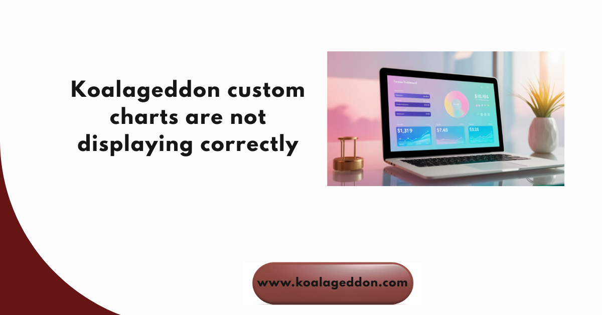 Koalageddon custom charts are not displaying correctly